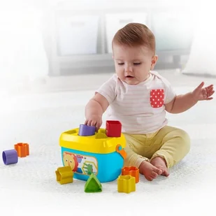 Mattel  Pierwsze klocki malucha FFC84 - Zabawki interaktywne dla dzieci - miniaturka - grafika 2