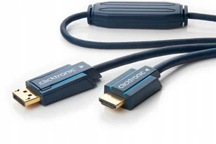 ClickTronic Kabel Display Port DP - HDMI 10m - Kable - miniaturka - grafika 3