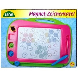 Lena TABLICA MAGNETYCZNA KOLOROWA 41 cm 65714 - Tablice dla dzieci - miniaturka - grafika 1