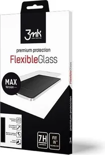 3MK Flexible Glass MAX do Apple iPhone 7/8 Black - Szkła hartowane na telefon - miniaturka - grafika 3