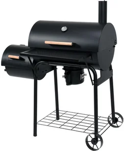 Lund GRILL WĘGLOWY Z WĘDZARNIĄ XXL RUSZT 64X37 99587 - Grille - miniaturka - grafika 3