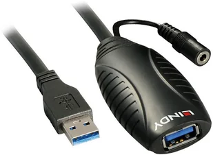 LINDY 43099 USB 3.0 kabel, 15 m Czarny 43099 - Kable USB - miniaturka - grafika 3