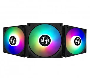 Lian Li ST120 ARGB PWM Black 3 pack 3x120mm - Chłodzenie procesora - miniaturka - grafika 1