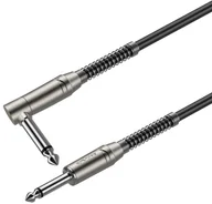 Inne akcesoria gitarowe - Roxtone Roxtone SGJJ110L5 kabel jack mono 5m kątowy - miniaturka - grafika 1