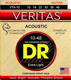 DR VTA-10 STRINGS zestaw strun gitarowych VTA11 - Struny gitarowe  - miniaturka - grafika 1