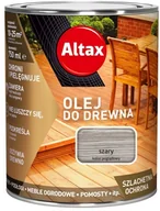 Farby i impregnaty do drewna - Altax Olej do drewna szary 0 75 l 50040-35-000075 - miniaturka - grafika 1