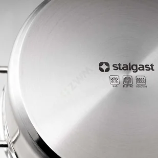 Stalgast Garnek wysoki 36 cm 36,6 l. z pokrywką 011362 - Akcesoria gastronomiczne - miniaturka - grafika 6