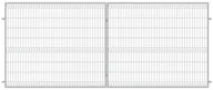 Bramy garażowe - Polbram Brama dwuskrzydłowa STARK 400 x 170 cm ocynk - miniaturka - grafika 1