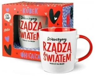 PAN DRAGON Kubek Oh La La-Dziewczyny rządzą - Kubki - miniaturka - grafika 1