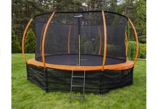 Lean rampolina SPORT BEST 14ft z siatką - Trampoliny - miniaturka - grafika 15
