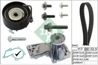 Mechanizmy rozrządu - INA Pompa wodna + zestaw paska rozrządu 530 0495 30 - miniaturka - grafika 1