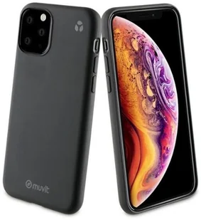 Muvit Etui Recycle-tek do iPhone 11 Pro Max czarne - Etui i futerały do telefonów - miniaturka - grafika 2