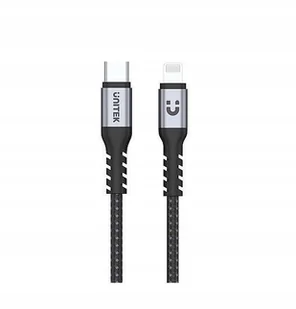 Unitek MFi Lightning 1.0m szary C14060GY - Kable komputerowe i do monitorów - miniaturka - grafika 3