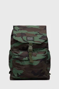 Superdry plecak damski kolor zielony duży wzorzysty - Plecaki - miniaturka - grafika 1