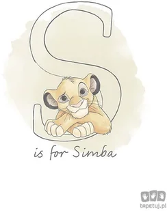 Obraz Komar S like Simba WB051 WB051 - Wyposażenie pokoiku dziecięcego - miniaturka - grafika 1