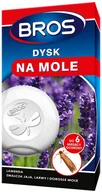 Zwalczanie i odstraszanie szkodników - Bros dysk na mole lawenda Bro000123 - miniaturka - grafika 1
