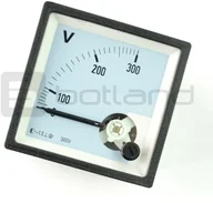 Inne urządzenia pomiarowe - Woltomierz analogowy DH-72 - 300V AC UPM-09924 - miniaturka - grafika 1