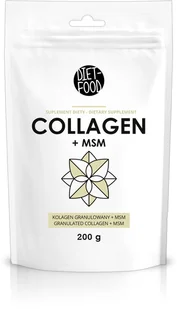 Diet-Food KOLAGEN+MSM - 200 g 5906395147724 - Suplementy naturalne - miniaturka - grafika 2