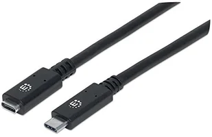 Przedłużacz Usb C-C M/f 0,5m USB3.1 SuperSpeed+ 5A - Kable komputerowe i do monitorów - miniaturka - grafika 2