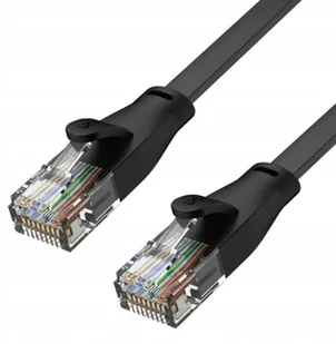 Unitek Kabel sieciowy płaski Utp Ethernet Cat.6 3m - Kable komputerowe i do monitorów - miniaturka - grafika 2