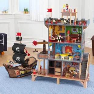 KidKraft Forteca Piracka ze Statkiem - Domki dla lalek - miniaturka - grafika 4