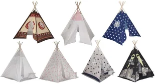 Domowy Namiot Dla Dzieci Indiański Tipi Wigwam - Namioty i tipi dla dzieci - miniaturka - grafika 7