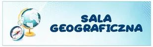 Naklejka na Drzwi Sala Geograficzna EN006 - Systemy ekspozycyjne i znaki informacyjne - miniaturka - grafika 1