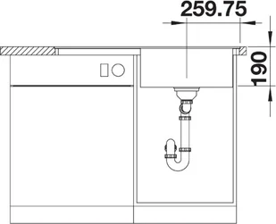 Blanco ZENAR 5 S-F prawa 523874 - Zlewozmywaki - miniaturka - grafika 5