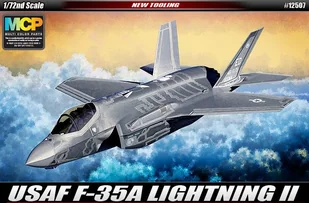 Academy Lockheed-Martin F-35A Lightning II (USAAF) 12507 - Modele do sklejania - miniaturka - grafika 1