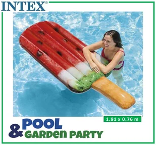 Intex Materac Plazowy Dmuch 191x76 58751 Lizak - Materace dmuchane i koła do pływania - miniaturka - grafika 1