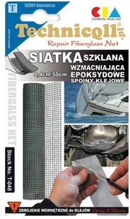 TECHNICQLL Siatka wzmacniająca 8 4 x 50 cm - Kleje i inne preparaty budowlane - miniaturka - grafika 1