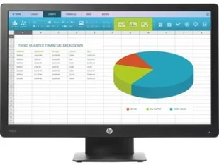 HP ProDisplay P203 20" czarny (X7R53AA) - Monitory - miniaturka - grafika 1