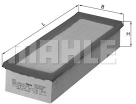 Mahle FILTR POWIETRZA KNECHT LX 999 LX 999 - Filtry powietrza - miniaturka - grafika 1