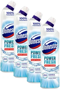 Domestos Power Fresh Płyn do mycia WC 4x700ml - Środki do WC - miniaturka - grafika 1