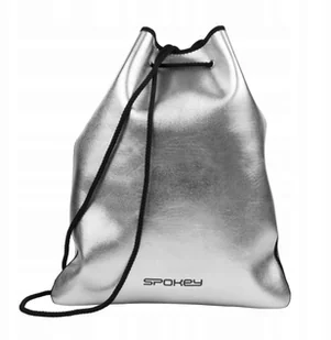 Spokey Worek plecak Purse srebrny neopren - Plecaki - miniaturka - grafika 2