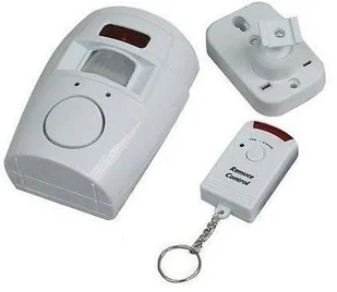 Hadex Hadex - Alarm z czujnikiem i pilotem 4xAA - Czujniki ruchu i zmierzchu - miniaturka - grafika 1
