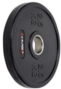 HMS Talerz olimpijski gumowany TGU02 2,5 kg 17-61-076 - Pozostały sprzęt siłowy - miniaturka - grafika 2
