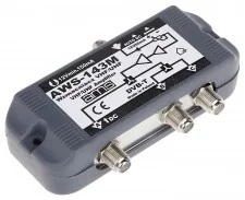 AMS Wzmacniacz antenowy AWS-143M 15/20dB AWS-143M - Akcesoria TV-SAT - miniaturka - grafika 1