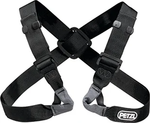 Petzl pasek do wspinaczki, czarny C60 - Sprzęt wspinaczkowy - miniaturka - grafika 1