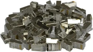 Neku Wtyki końcówki RJ45 Ftp 5e drut ekran 50szt - Wtyczki i adaptery - miniaturka - grafika 1