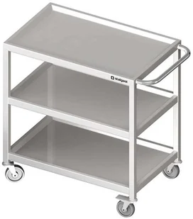 Stalgast Wózek trzypółkowy 800x500x850 mm 982015080 - Wózki na żywność - miniaturka - grafika 1