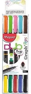 Maped  Cienkopis Graph Peps Duo dwustronny 5=10 kolorów - Długopisy - miniaturka - grafika 3