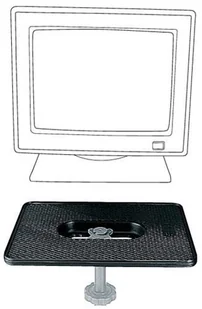 Manfrotto Podstawa pod monitor/projektor 25x35cm 183 - Kamery cyfrowe - akcesoria - miniaturka - grafika 1
