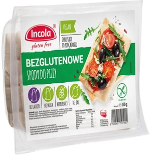 Incola Incola Spody do pizzy bezglutenowe 230 g () 133356 - Inne pieczywo - miniaturka - grafika 1