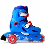 Rolki - Rolki - wrotki 3x reg do nauki Kid Blue 30-31-32 - miniaturka - grafika 1