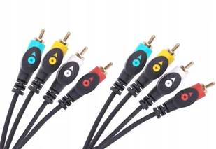 CABLETECH Kabel 4RCA-4RCA 1.8m economic - Kable - miniaturka - grafika 2