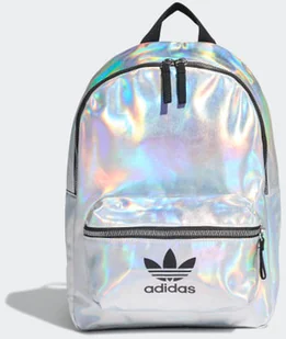 Adidas Metallic Backpack FL9631 Damskie Lifestyle - Plecaki szkolne i tornistry - miniaturka - grafika 1