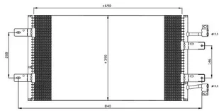 NRF Chodnica klimatyzacji - skraplacz 35900 - Akcesoria do klimatyzacji i ogrzewania - miniaturka - grafika 1