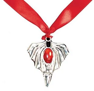 AMSCAN Naszyjnik gotycki z medalionem - 1 szt. 843361-55 - Dodatki do strojów karnawałowych - miniaturka - grafika 1