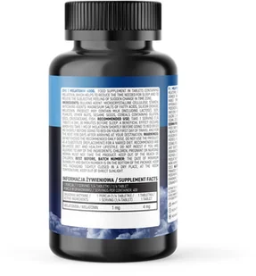 OSTROVIT Melatonina 4mg (Wsparcie snu) 100 Tabletek - Układ nerwowy - miniaturka - grafika 2